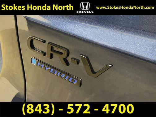 Canyon River Blue Metallic 2027 Honda CR-V Hybrid Sport-L AWD