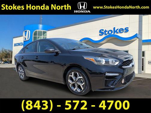 Aurora Black 2021 Kia Forte LXS