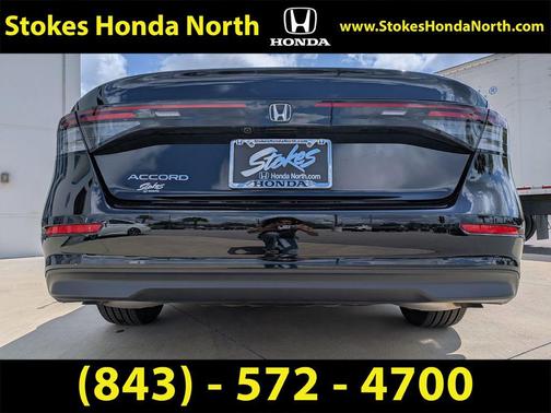 Crystal Black Pearl 2025 Honda Accord LX 1.5T