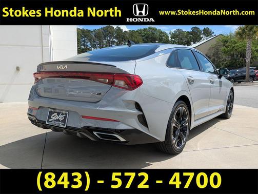 Wolf Gray 2022 Kia K5 GT-Line