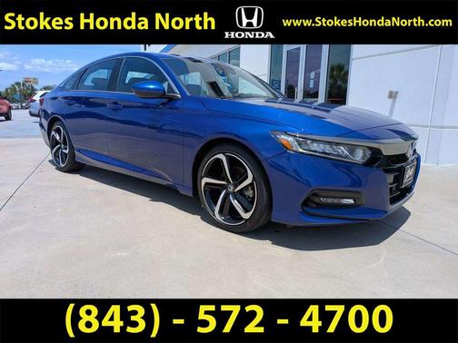 Still Night Pearl 2018 Honda Accord Sport