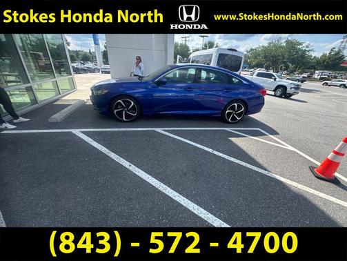 Still Night Pearl 2018 Honda Accord Sport