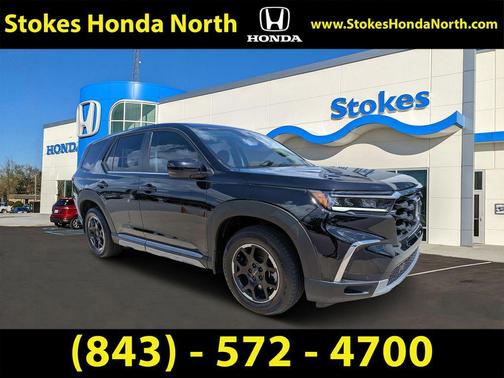 Crystal Black Pearl 2025 Honda Pilot EX-L