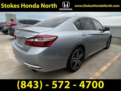Lunar Silver Metallic 2017 Honda Accord Sport