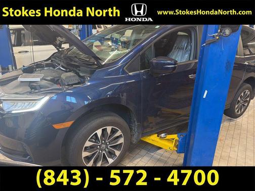 Obsidian Blue 2024 Honda Odyssey EX-L