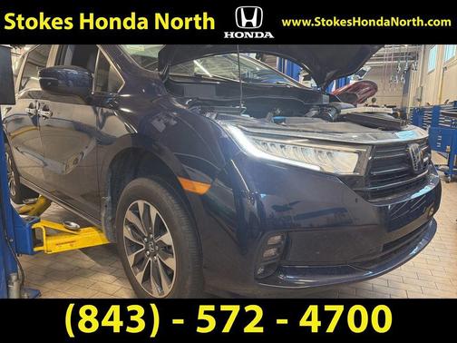 Obsidian Blue 2024 Honda Odyssey EX-L