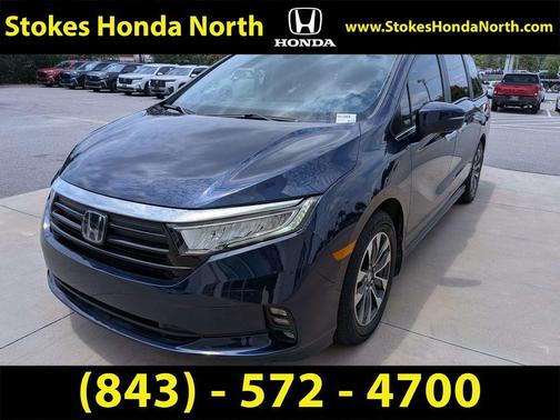 Obsidian Blue 2024 Honda Odyssey EX-L