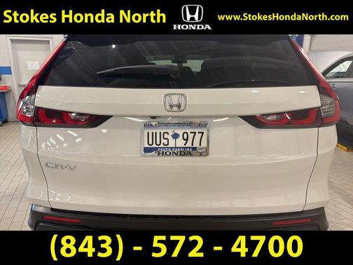 Platinum White 2025 Honda CR-V LX 2WD