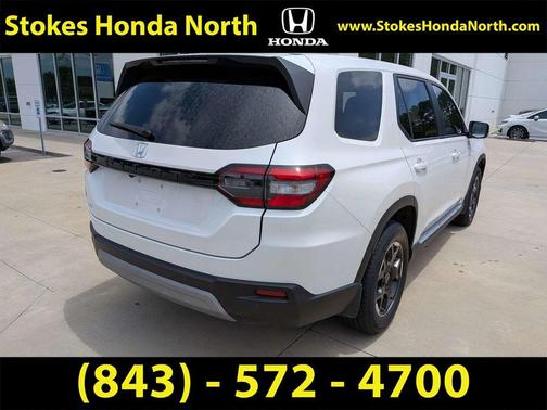 Platinum White Pearl 2025 Honda Pilot EX-L
