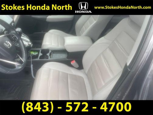 Gray 2020 Honda CR-V AWD EX-L