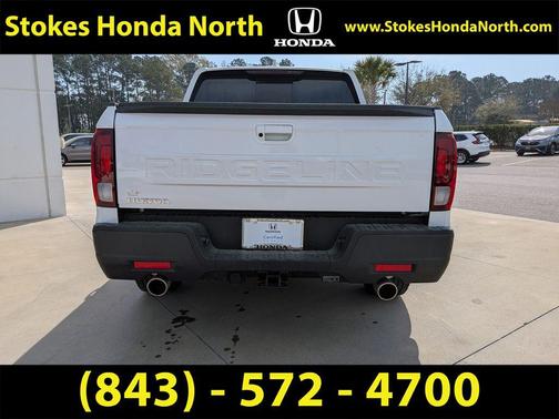 Platinum White Pearl 2025 Honda Ridgeline RTL