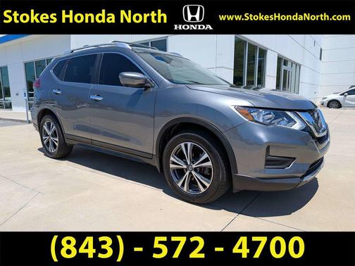 Gun Metallic 2019 Nissan Rogue SV