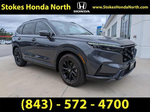 Urban Gray Pearl 2023 Honda CR-V Hybrid Sport FWD