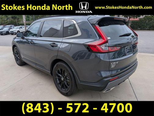 Urban Gray Pearl 2023 Honda CR-V Hybrid Sport FWD