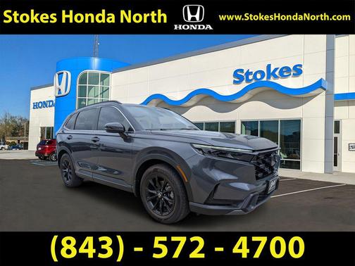 Urban Gray Pearl 2023 Honda CR-V Hybrid Sport FWD