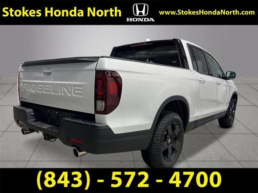Platinum White Pearl 2026 Honda Ridgeline Black