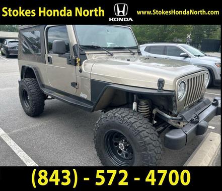 Light Khaki Metallic Clearcoat 2004 Jeep Wrangler Unlimited