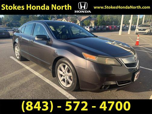 Graphite Luster Metallic 2014 Acura TL Technology
