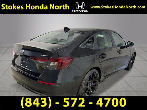 Crystal Black Pearl 2026 Honda Civic Sport