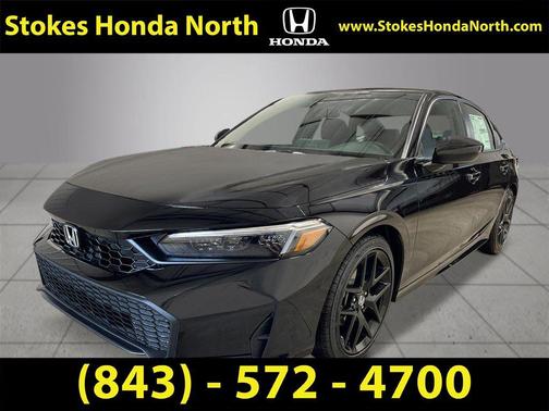 Crystal Black Pearl 2026 Honda Civic Sport