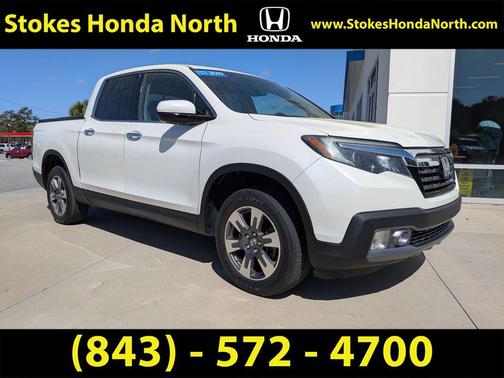 Platinum White Pearl 2019 Honda Ridgeline RTL-E