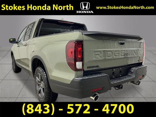 Ash Green Metallic 2026 Honda Ridgeline TrailSport