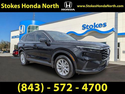 Crystal Black Pearl 2024 Honda CR-V EX-L AWD