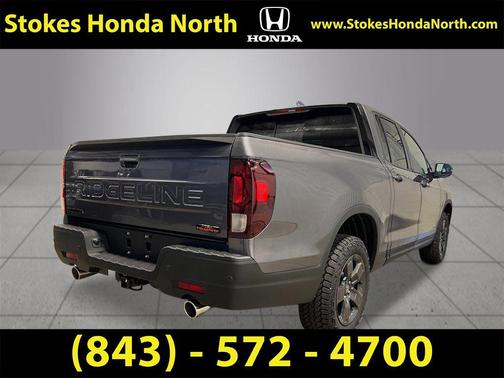 Modern Steel Metallic 2026 Honda Ridgeline TrailSport