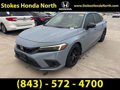 Gray Pearl 2024 Honda Civic Sport