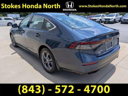Canyon River Blue Metallic 2024 Honda Accord Hybrid EX-L