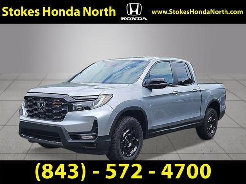 Solar Silver Metallic 2026 Honda Ridgeline TrailSport+