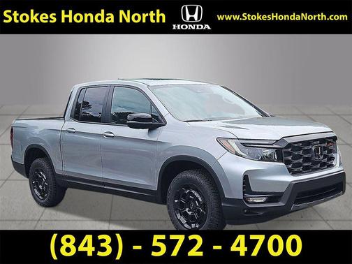 Solar Silver Metallic 2026 Honda Ridgeline TrailSport+
