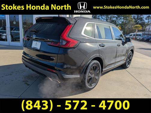 Crystal Black Pearl 2024 Honda CR-V Hybrid Sport Touring AWD