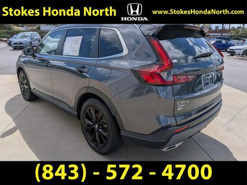 Still Night Pearl 2023 Honda CR-V Hybrid Sport Touring AWD