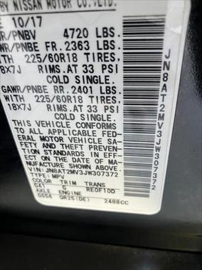 2018 Nissan Rogue SL