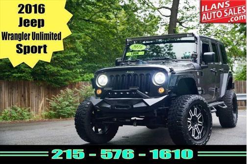 2016 Jeep Wrangler Unlimited Sport