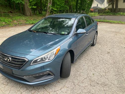 ailver 2016 Hyundai SONATA Sport