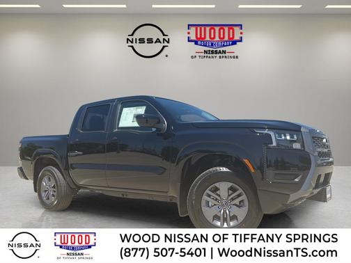 Black 2026 Nissan Frontier SV