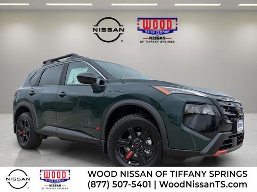 Obsidian Green 2026 Nissan Rogue Rock Creek