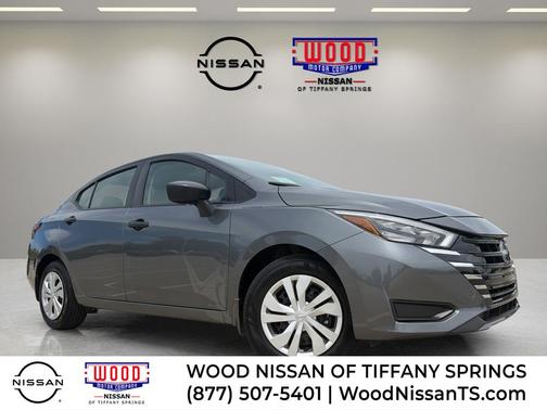 Gun Metallic 2025 Nissan Versa S