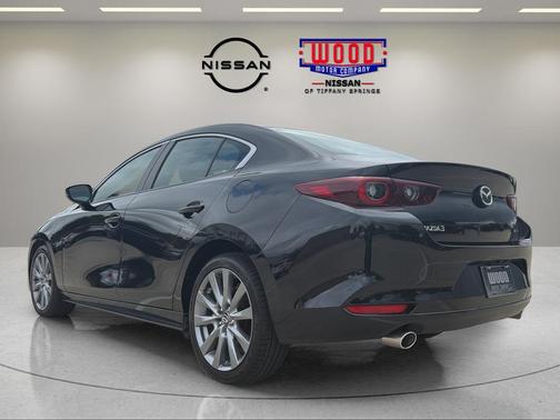 Jet Black Mica 2025 Mazda Mazda3 FWD w/Preferred Package