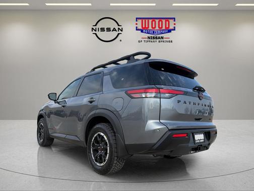 Gun Metallic 2026 Nissan Pathfinder Rock Creek