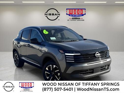Gun Metallic 2026 Nissan Kicks SV