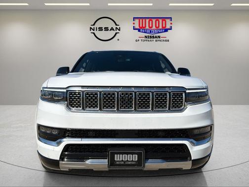 Bright White Clearcoat 2024 Jeep Grand Wagoneer L Base