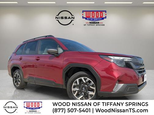 Crimson Red Pearl 2025 Subaru Forester Premium