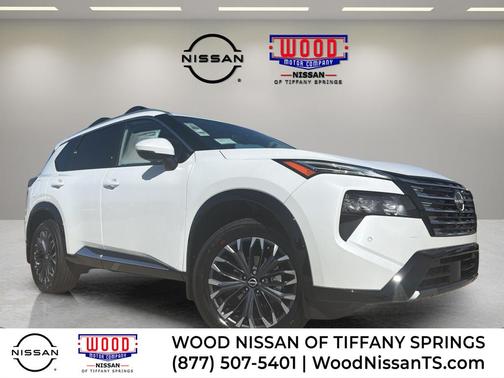 Everest White P 2026 Nissan Rogue Platinum