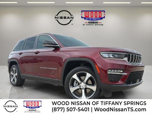 Velvet Red Pearlcoat 2023 Jeep Grand Cherokee 4xe Base
