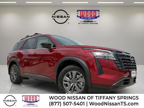 Scarlet Ember 2026 Nissan Pathfinder SV