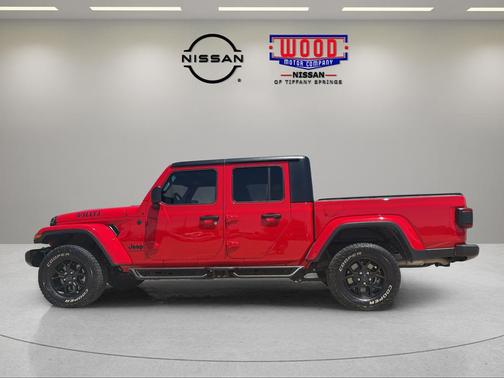 Firecracker Red Clearcoat 2024 Jeep Gladiator Sport