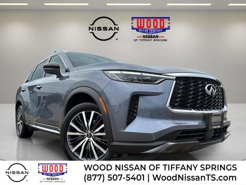 Moonbow Blue 2023 INFINITI QX60 SENSORY